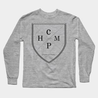 Chump to Champ shield design Long Sleeve T-Shirt